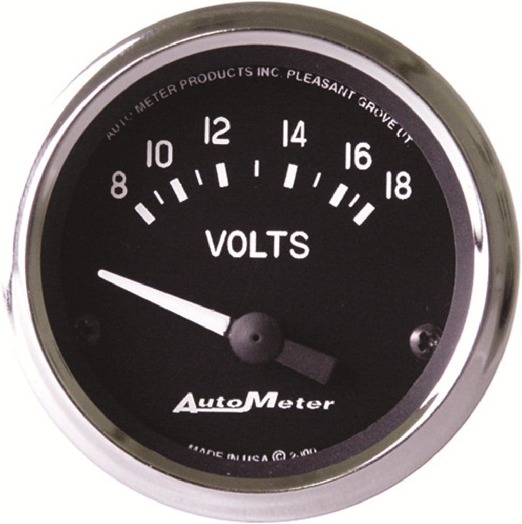 201009 Cobra Electric Voltmeter Gauge, 2.3125 In.