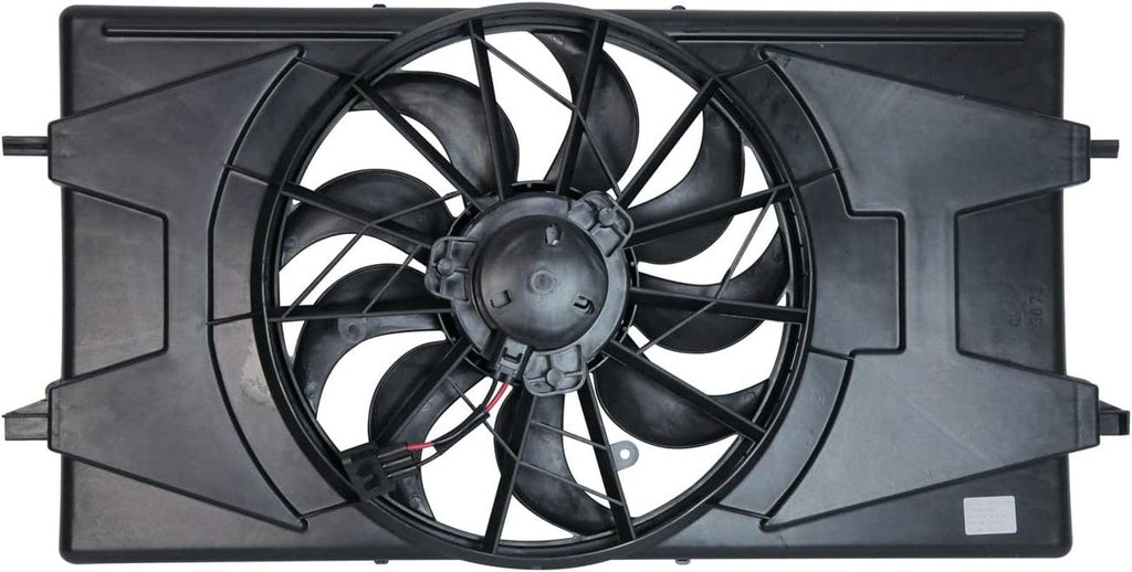 620900 Cooling Fan Assembly Compatible with 2003-2007 Saturn ION, Black