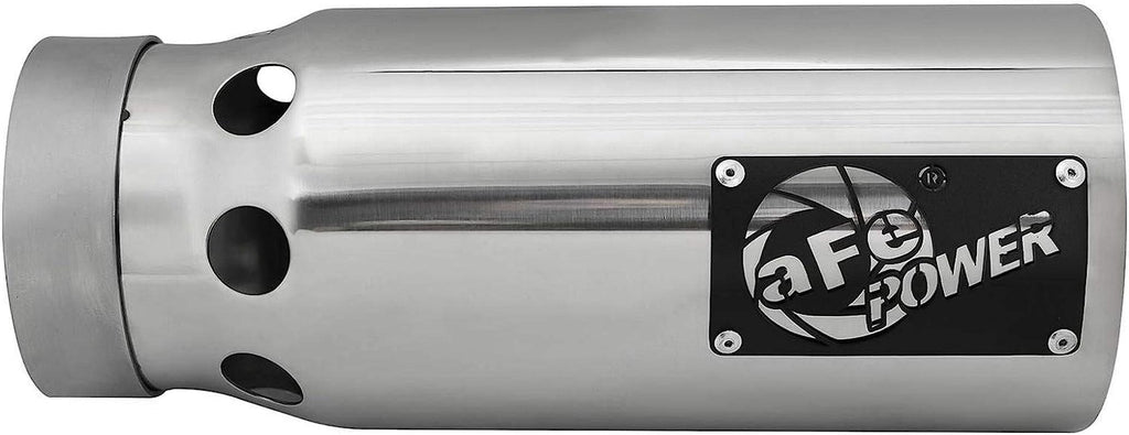 49T40501-P122 SATURN 4S 304 Stainless Steel Intercooled Clamp-On Exhaust Tip Polished