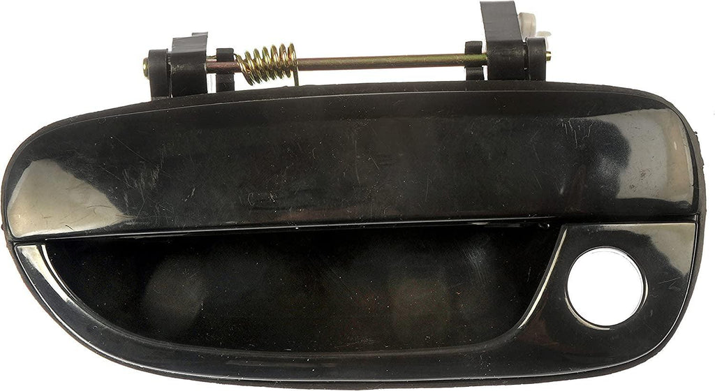 Dorman 80684 Front Driver Side Exterior Door Handle Compatible with Select Dodge / Hyundai Models, Smooth Black