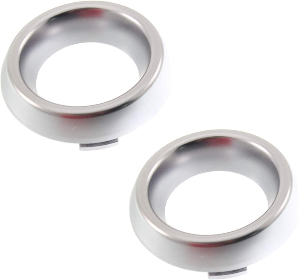 Front Fog Lamp Molding Compatible with 2014-2020 Dodge Durango Set of 2 Passenger and Driver Side Platinum Inner Trim (GT 17-18)/Citadel/Limited/Sxt Models