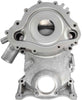 Pontiac V8 Timing Cover | Fits 1969-1977 301, 350, 400, and 455 Engines | Cast Aluminum | Includes Timing Cover, Backing Plate, and 2 Inserts