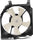 OEM-RF-0868 Factory Style A/C Condenser Fan Assembly Compatible with 91-94 Nissan Sentra MT