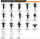 700Pcs Car Push Retainer Clips Auto Fasteners Assortment 30 Sizes Nylon Bumper Fender Rivets with 10 Cable Ties Fasteners Remover for Toyota GM Ford Toyota Honda Chrysler