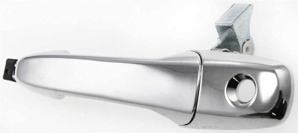 Front Exterior Door Handle Set of 2 Compatible with 2005-2014 Ford Mustang Chrome Driver and Passenger Side