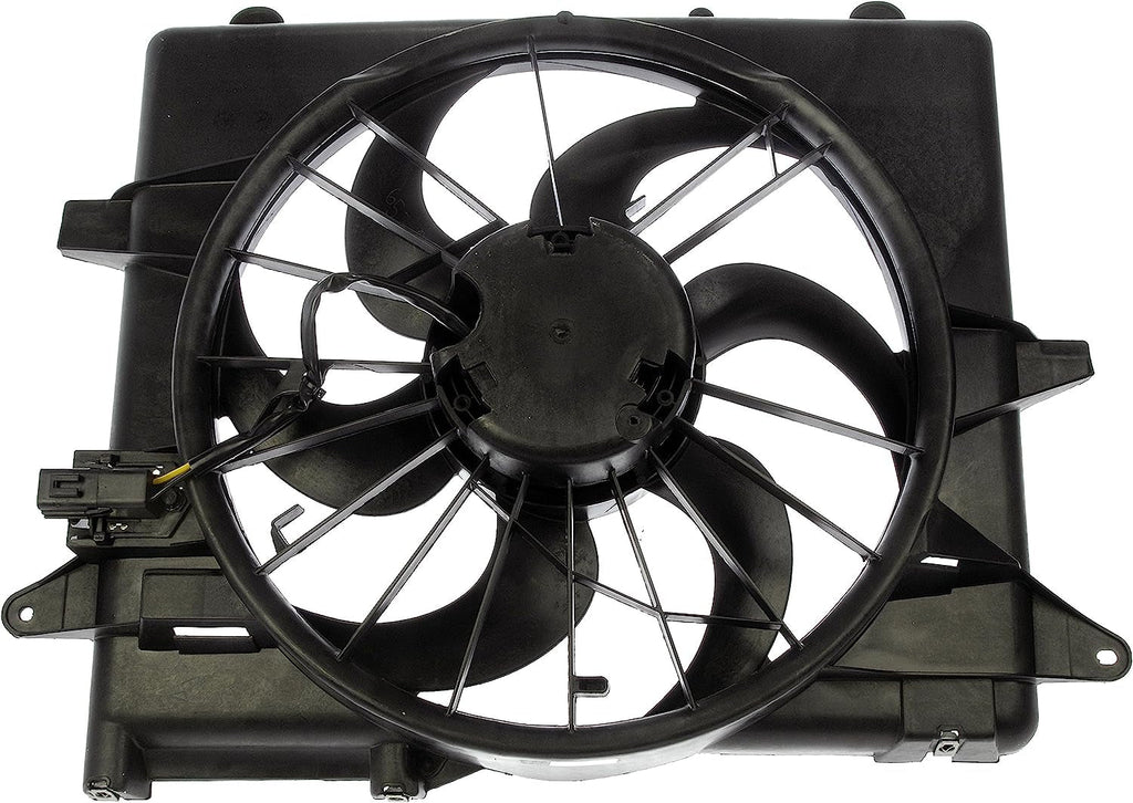 Dorman 620-137 Engine Cooling Fan Assembly Compatible with Select Ford Models,Black