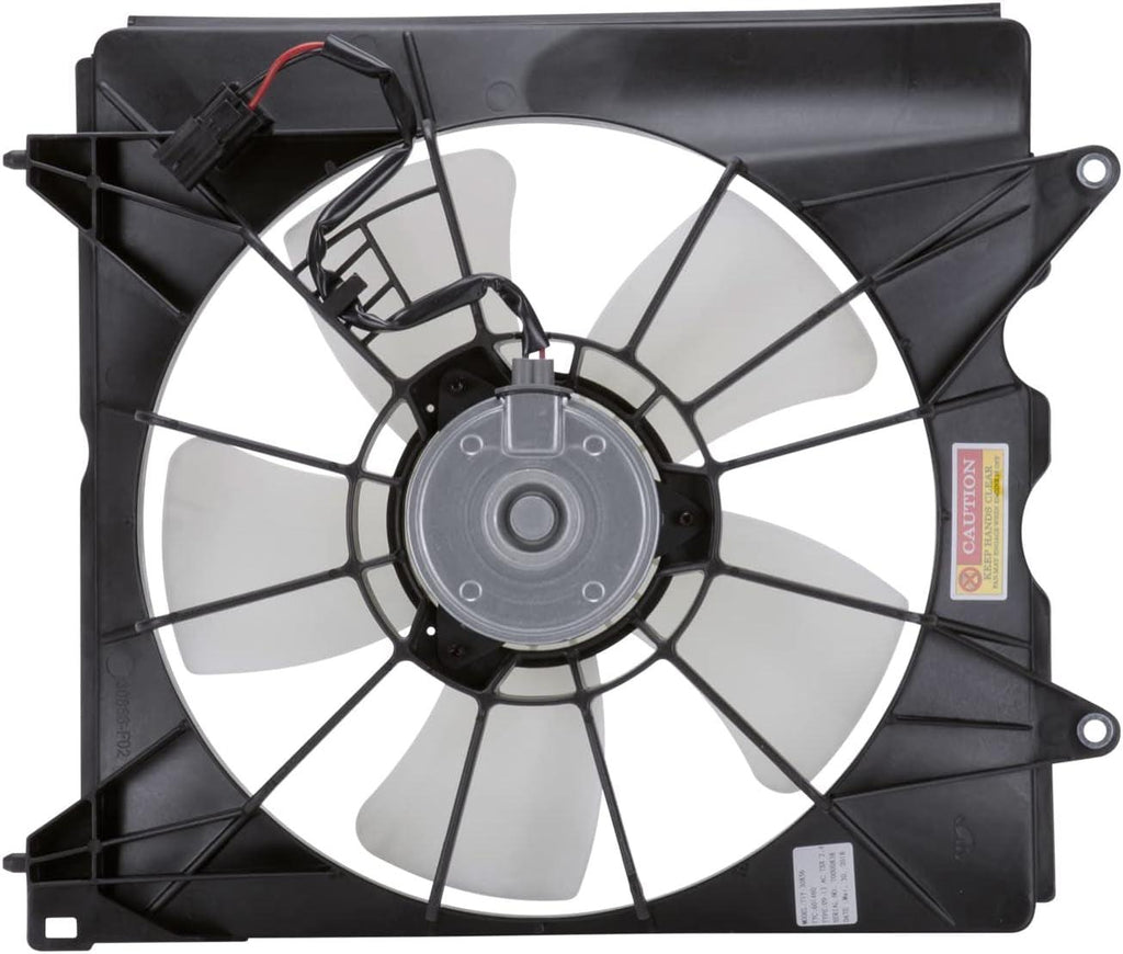 601460 Replacement Cooling Fan Assembly Compatible with Acura TSX