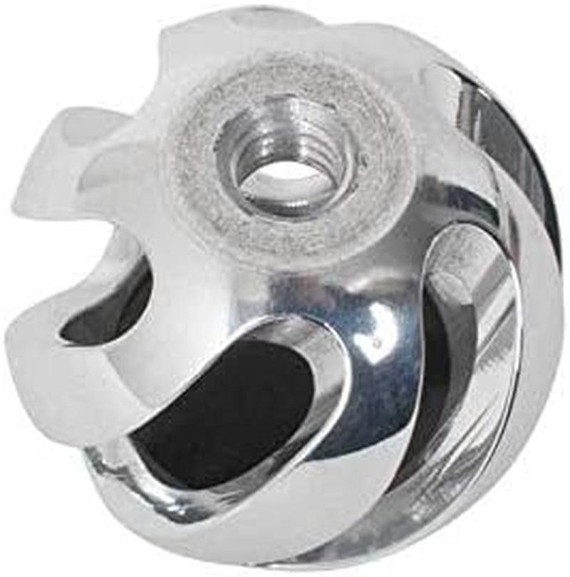 Shifter Knob, Lightweight, 3/8-16 in Thread, Aluminum, Polished, Universal, Each