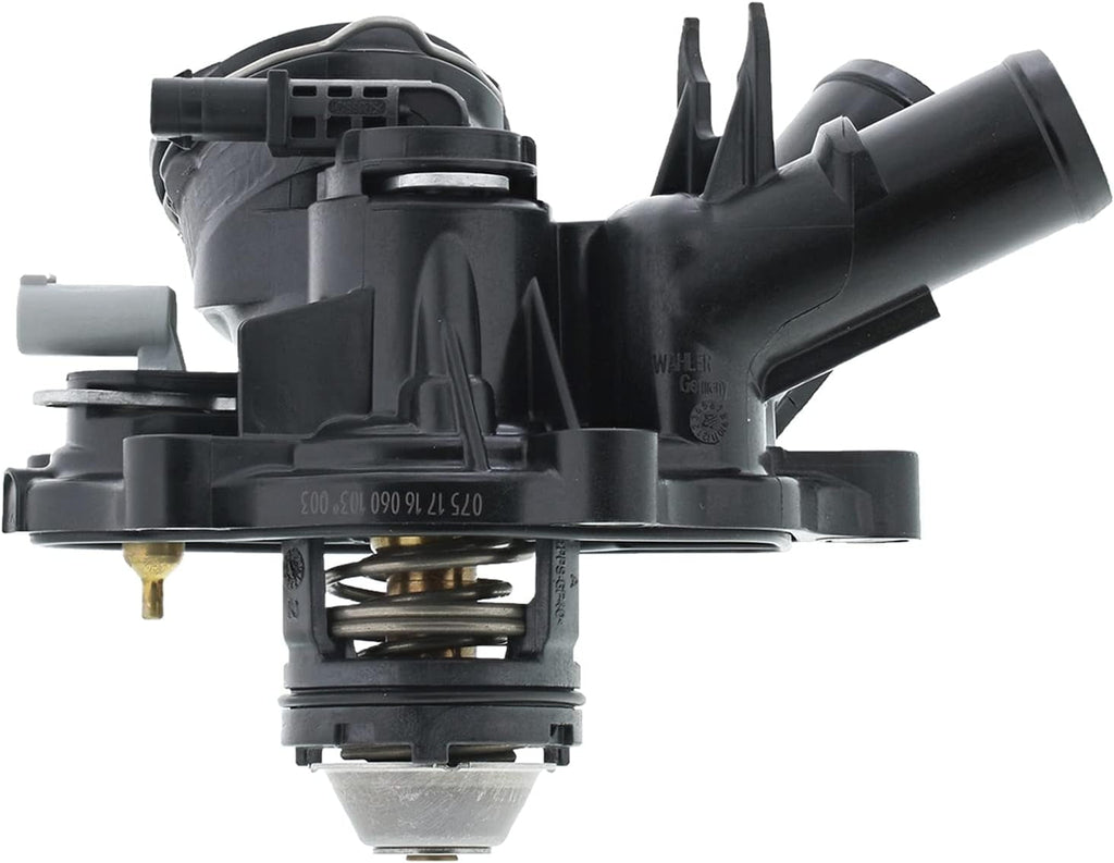50072 Engine Coolant Thermostat with Water Outlet Housing for Select Mercedes Vehicles, 1 Pack