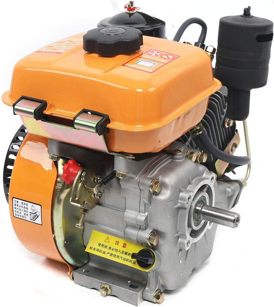 Diesel Engine 196CC Vertical 4-Stroke Diesel Engine Manual Start Single Cylinder Engine 2200KW