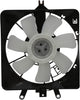 611010 Cooling Fan Assembly Compatible with 2007-2008 Honda FIT , Black
