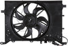 622140 Cooling Fan Assembly Compatible with 2001-2003 Volvo S60 , Black