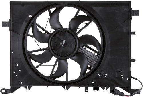 622140 Cooling Fan Assembly Compatible with 2001-2003 Volvo S60 , Black