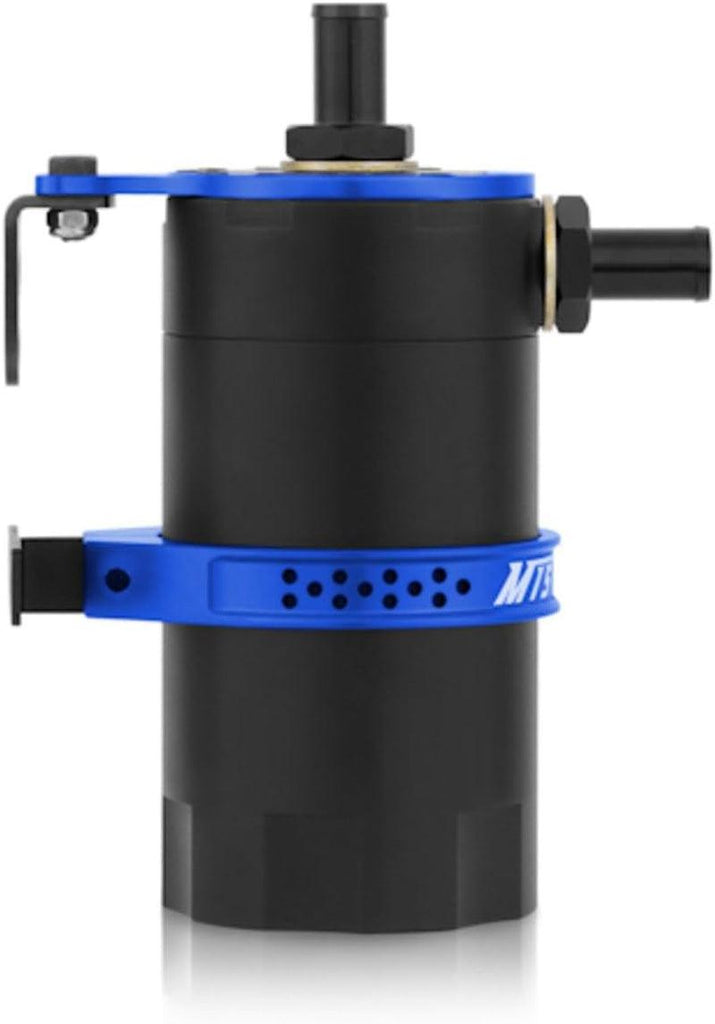 Baffled Oil Catch Can, Blue