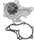 DNJ WP926 Water Pump for 1985-1992/ Chevrolet, Geo, Toyota/Corolla, MR2, Nova, Prizm/ 1.6L/ DOHC/ L4/ 16V/ 1587Cc, 98Cid/ Naturally Aspirated, Supercharged
