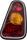 Dorman 1611421 Passenger Side Tail Light Assembly Compatible with Select Mini Models