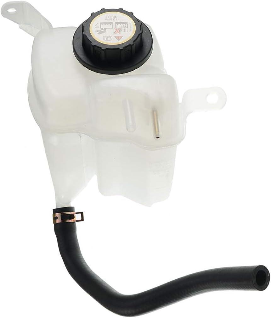 A-Premium Engine Coolant Overflow Recovery Reservoir Tank [W/Cap & Tubing] Compatible with Lincoln LS 2000-2006, Ford Thunderbird 2002-2005, 3.0L 3.9L, Replace # 5W4Z8A080AA