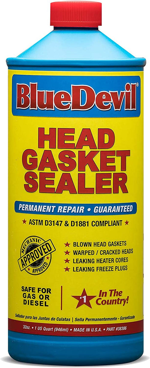 Bluedevil Products 38386 Head Gasket Sealer - 1 Quart (Pack of 6)