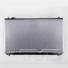 2299 Compatible with TOYOTA 1-Row Plastic Aluminum Replacement Radiator