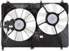 621640 Cooling Fan Assembly Compatible with 2004-2008 Mitsubishi Endeavor , Black
