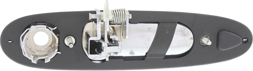 Front, Driver Side Exterior Door Handle Compatible with 1998-2002 Lincoln Town Car