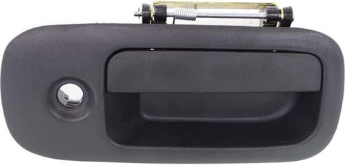 For Chevy Express 2500 Exterior Door Handle Rear Passenger Side - Side Hinged Door Textured Black 2010-2017 | with Key Hole | Trim: Base/Ls/Lt | GM1521152 | 23473841