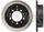 ADVICS A6R049 Disc Brake Rotor