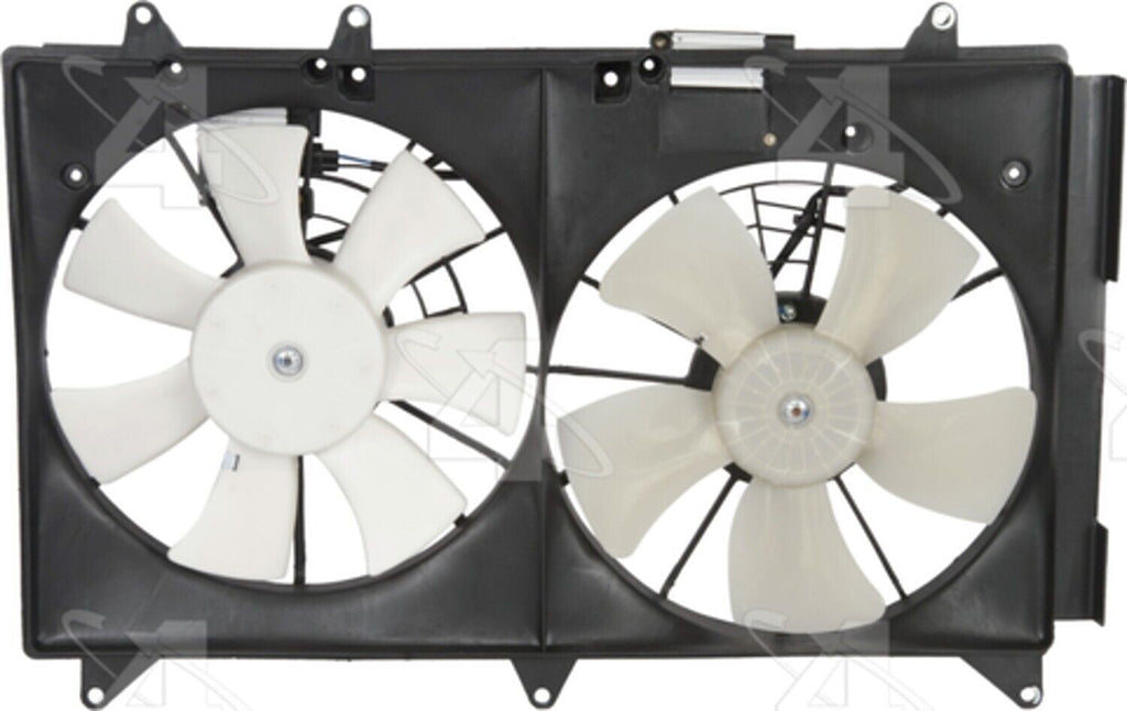 Four Seasons Dual Radiator and Condenser Fan Assembly for 07-09 CX-7 76193