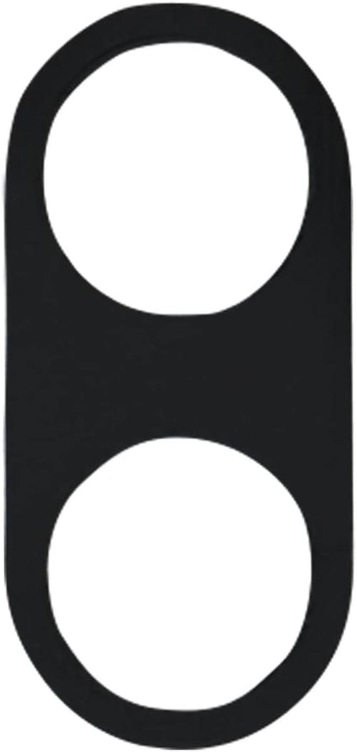 Keep It Clean Wiring Accessories  19 Mm 2 Billet Button Plate, Daytona Black