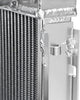 3 Core Manual Transmission 24" Passenger/Right Side Radiator Compatible with Ford Mustang V8 1967-1970