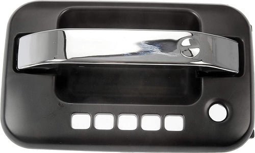 Dorman 80199 Front Driver Side Exterior Door Handle Compatible with Select Ford/Lincoln Models, Black and Chrome