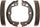 Professional 171071B Parking Brake Shoe