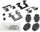 Gold 18K1751X Rear Disc Brake Caliper Hardware Kit with Clips, Seals, and Bushings