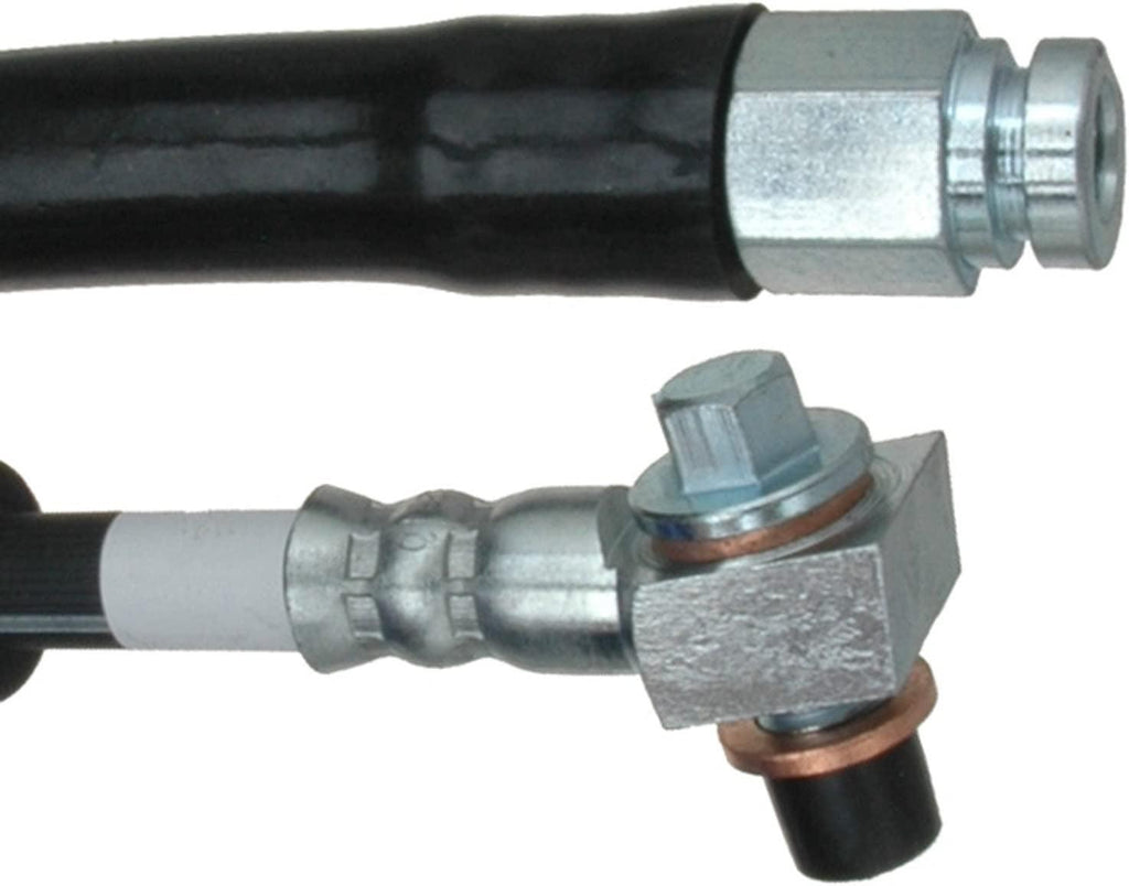 Professional 18J1121 Front Driver Side Hydraulic Brake Hose Assembly