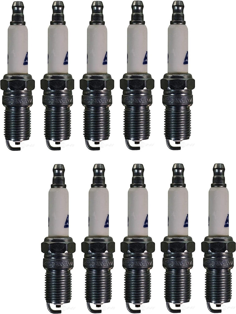 Set of 10 Spark Plugs for Ford F53 E-450 SD E-450 Econoline SD 6.8L V10