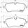 Brembo Front Disc Brake Pad Set for 12-15 Cooper (P06051)