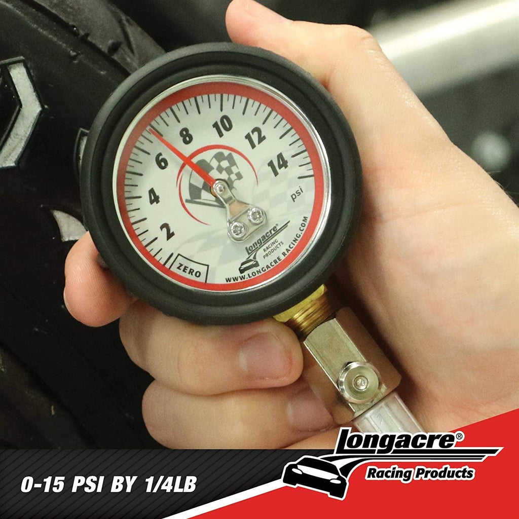 52-52034 0-15 PSI Tire Pressure Gauge, 2 Inch