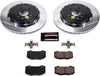 K6400 Front Z23 Evolution Brake Kit with Drilled/Slotted Rotors and Ceramic Brake Pads