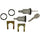 Door Lock Kit for G10, G20, G30, G1500, G2500, G3500, R1500 Suburban+More DL-5B