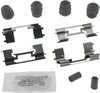 Gold 18K1564X Front Disc Brake Caliper Hardware Kit with Clips, Seals, and Bushings