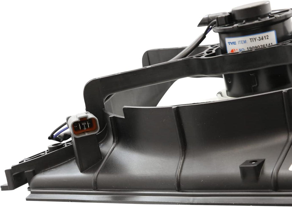 600040 Cooling Fan Assembly Compatible with 1990-1993 Honda Accord