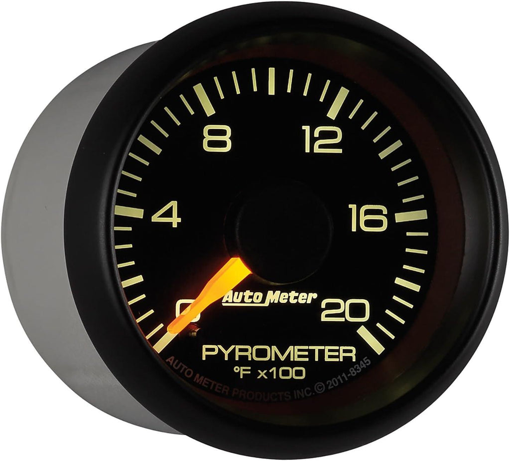8345 Chevy Factory Match Electric Pyrometer Gauge Kit