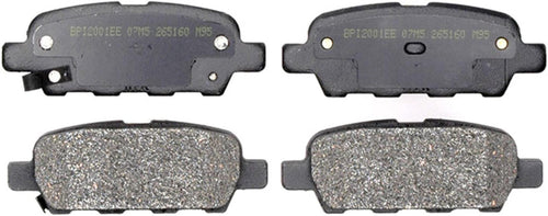 Gold 17D905M Semi-Metallic Rear Disc Brake Pad Set