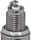 NGK 3001.6800 (6535) CR5HSB Standard Spark Plug, Pack of 1