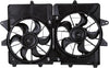 622180 Cooling Fan Assembly Compatible with 2005-2007 Ford Escape , Black