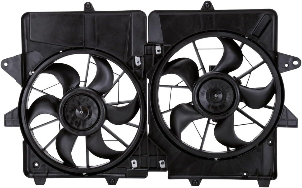 622180 Cooling Fan Assembly Compatible with 2005-2007 Ford Escape , Black