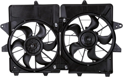 622180 Cooling Fan Assembly Compatible with 2005-2007 Ford Escape , Black