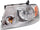 Headlight Set Compatible with 2006-2008 Lincoln Mark LT 2004-2008 Ford F-150 Left Driver and Right Passenger Side Halogen with Bulb(S) CAPA Certified