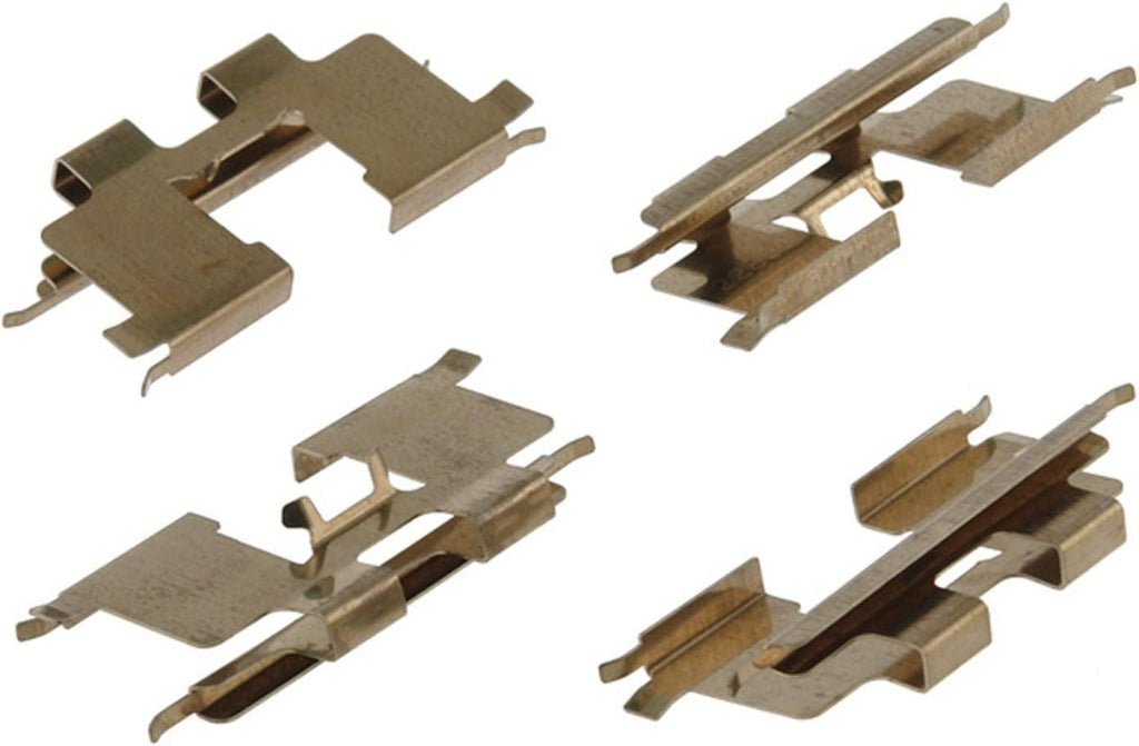 Gold 18K1354X Rear Disc Brake Caliper Hardware Kit with Clips