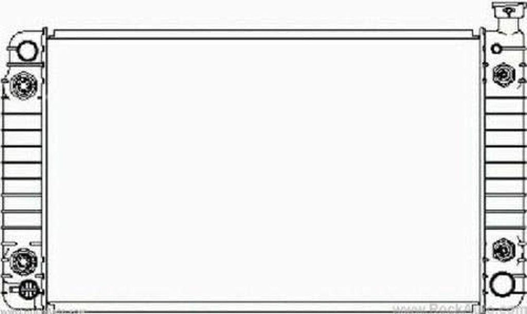 622 Radiator Compatible with 1988-1995 Chevrolet C/K Pickup